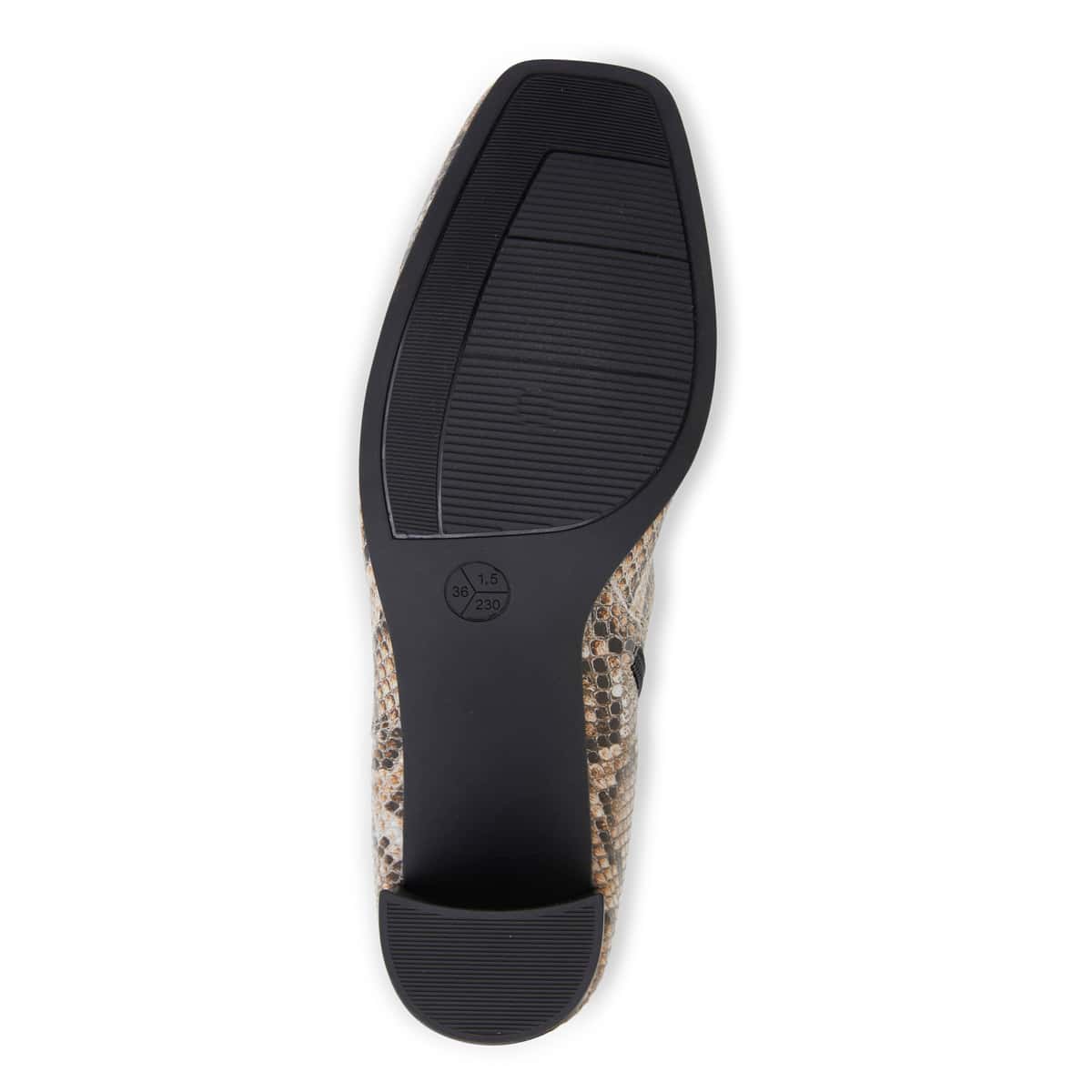 Holland Boot in Neutral Snake Leather