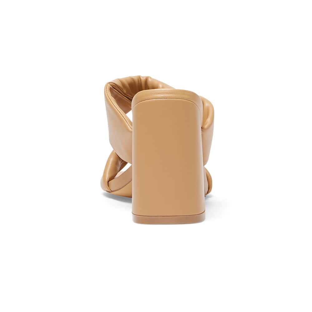 Honor Heel in Camel Smooth