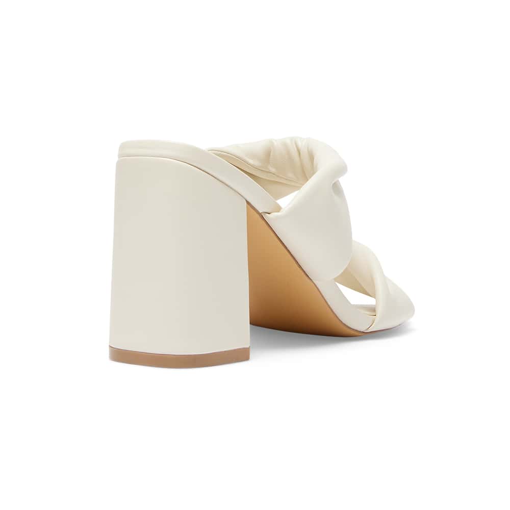 Honor Heel in Ivory Smooth