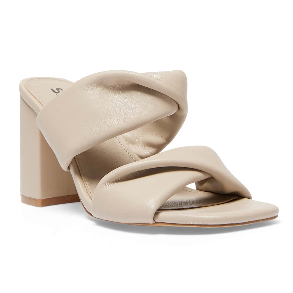 Honor Heel in Nude Smooth