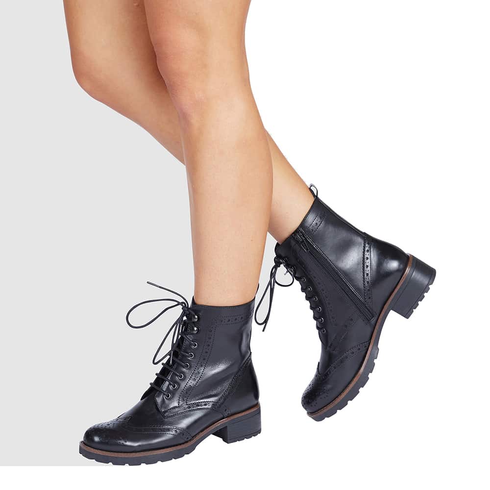 Ian Boot in Black Leather
