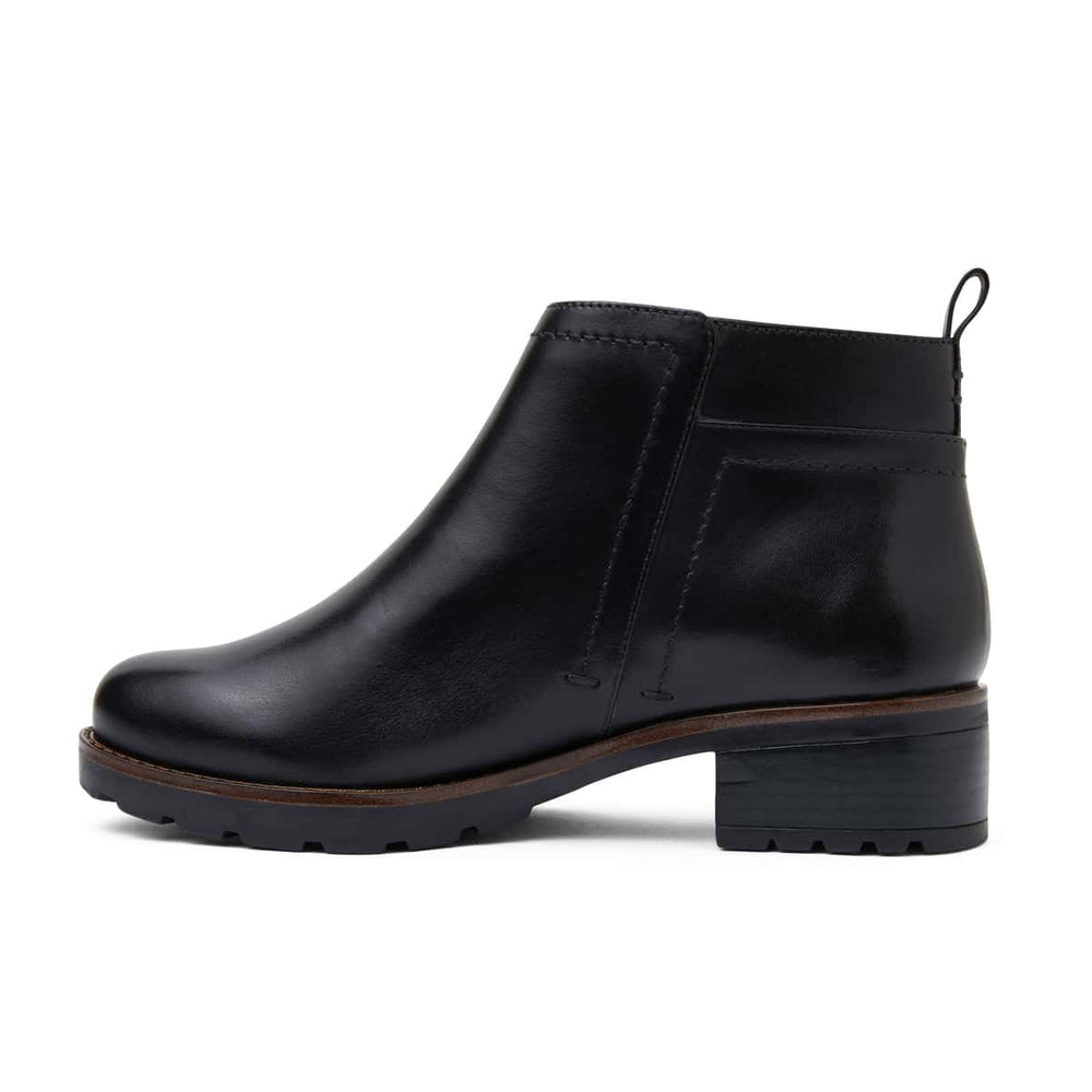 Ibis Boot in Black Leather