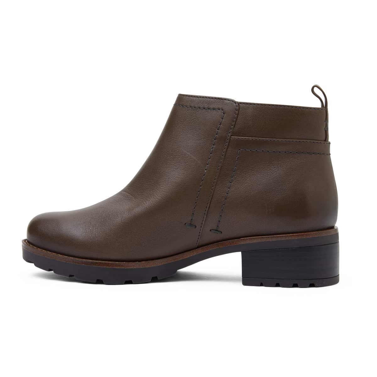 Ibis Boot in Khaki Leather