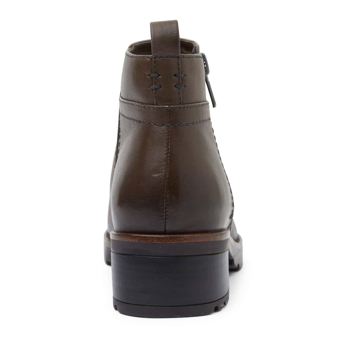 Ibis Boot in Khaki Leather