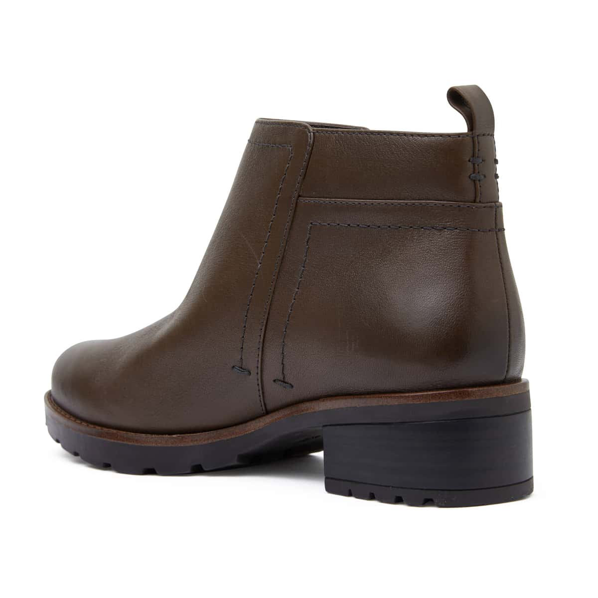 Ibis Boot in Khaki Leather