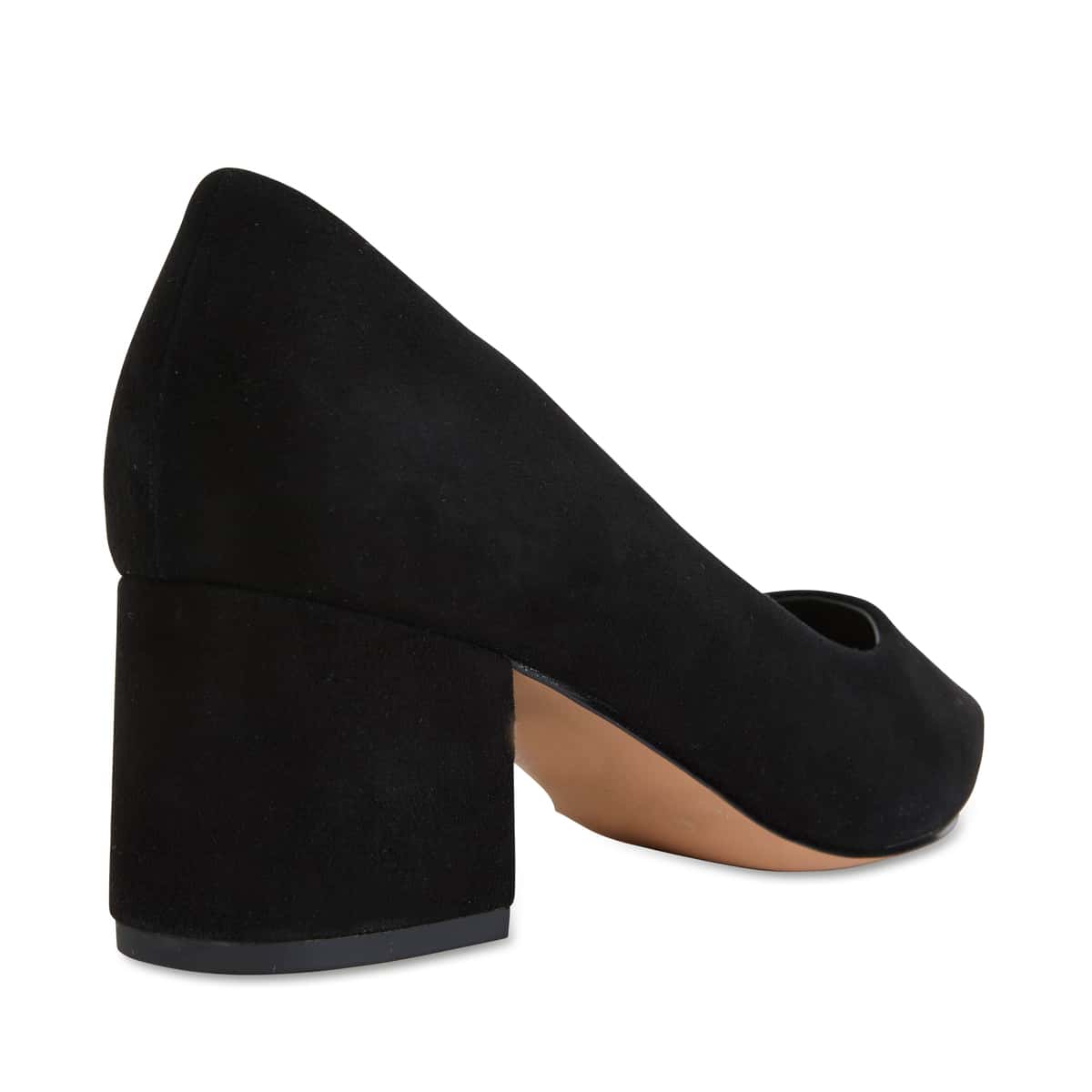 Idol Heel in Black Suede