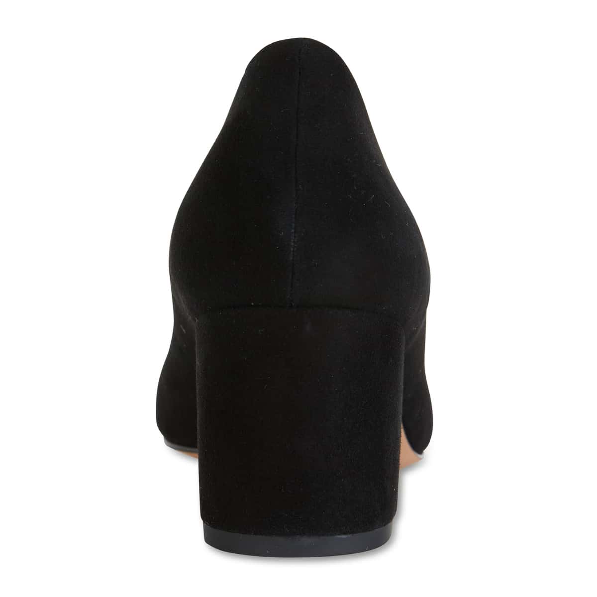Idol Heel in Black Suede
