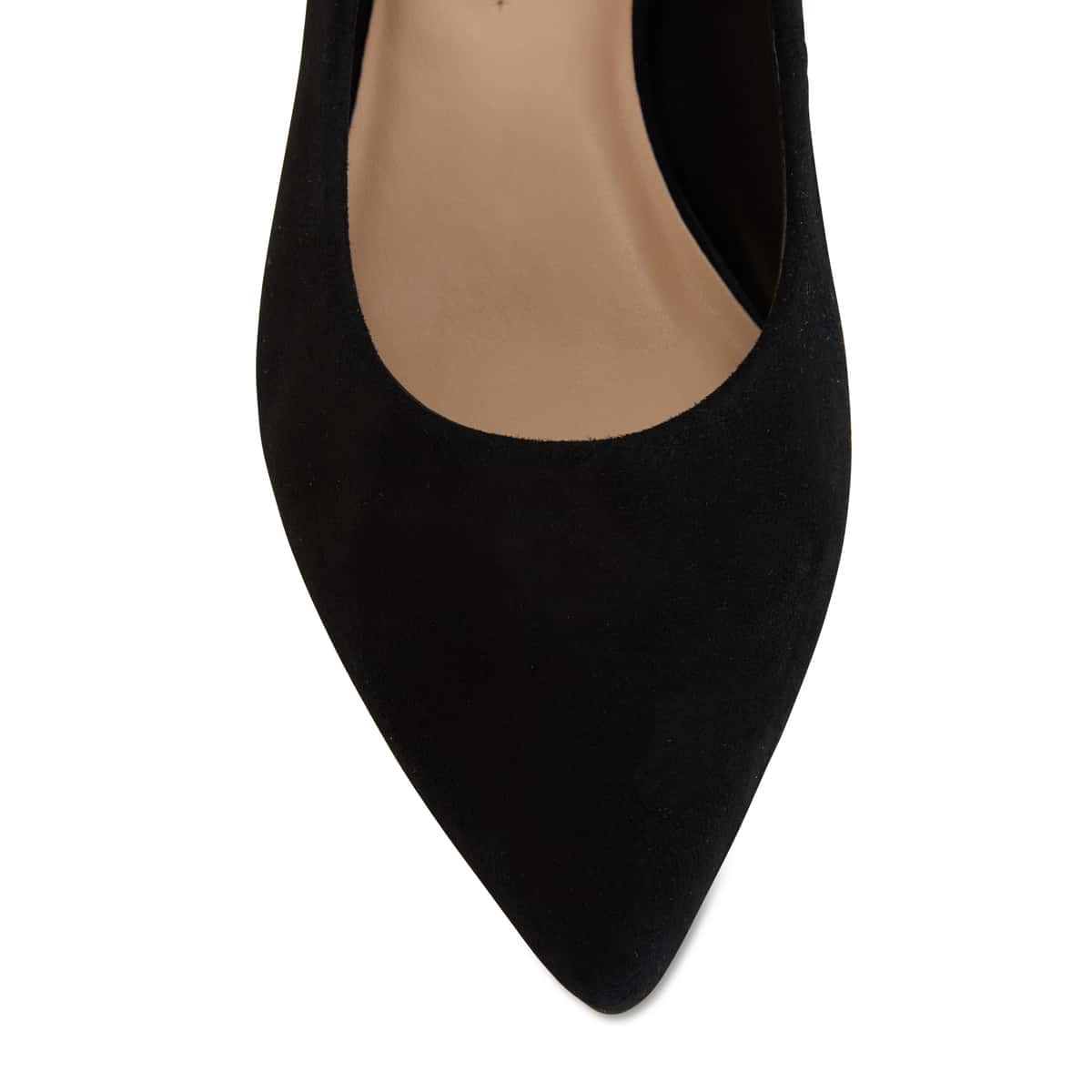 Idol Heel in Black Suede