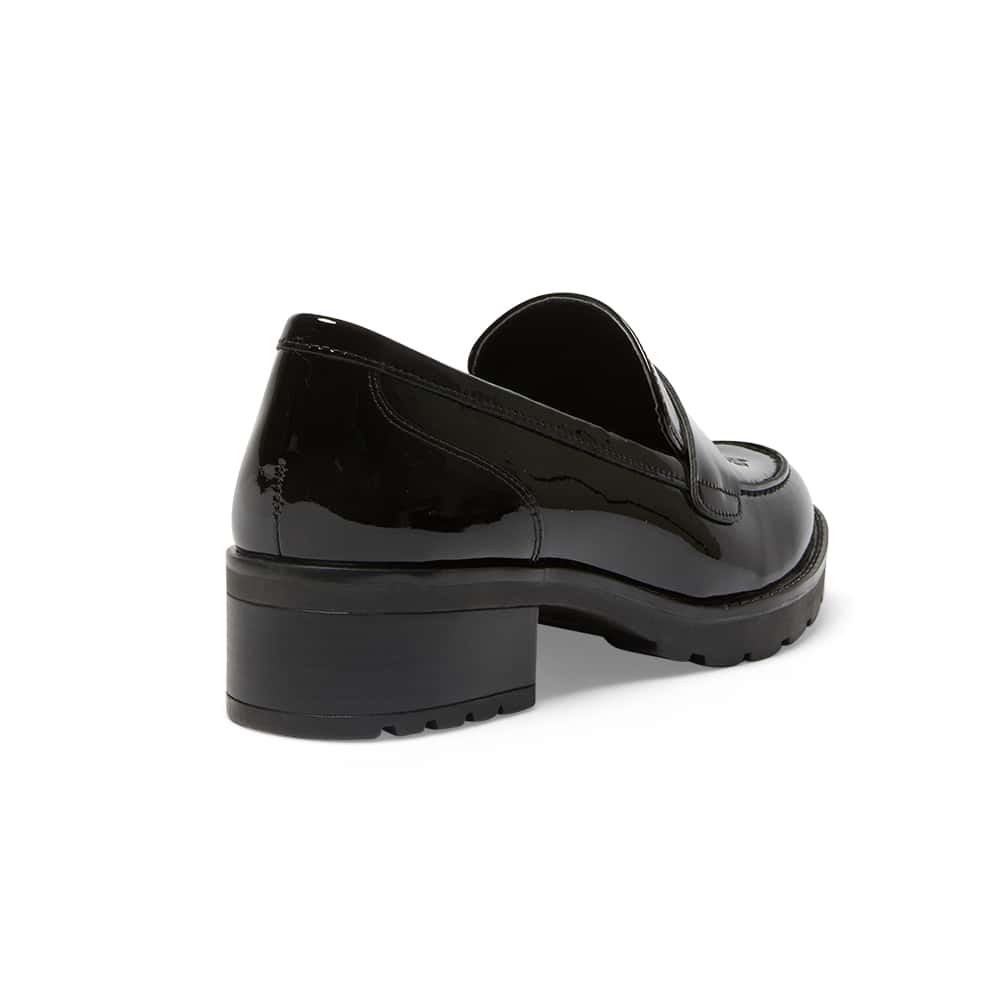 Impact Loafer in Black Patent