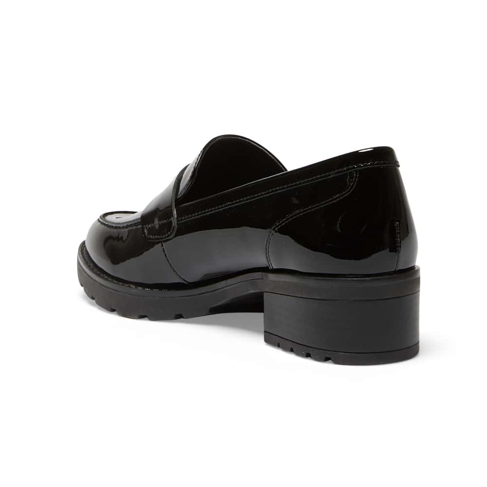 Impact Loafer in Black Patent