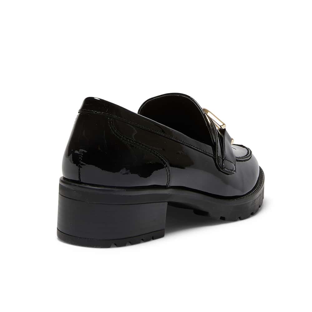 Impress Loafer in Black Patent