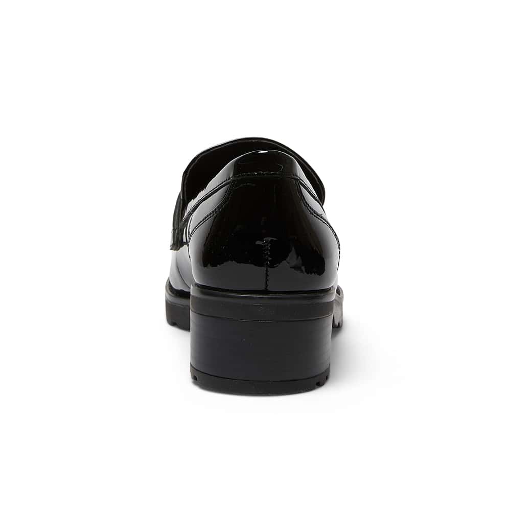 Impress Loafer in Black Patent