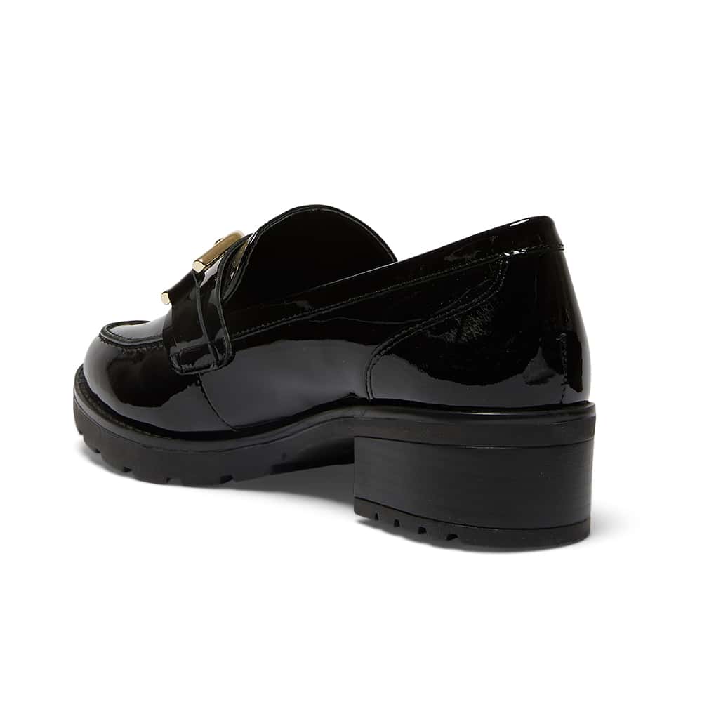 Impress Loafer in Black Patent