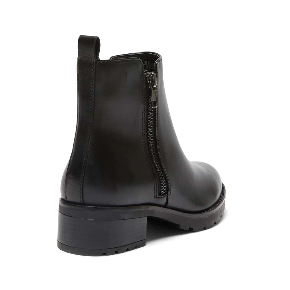 Indigo cheap leather boots