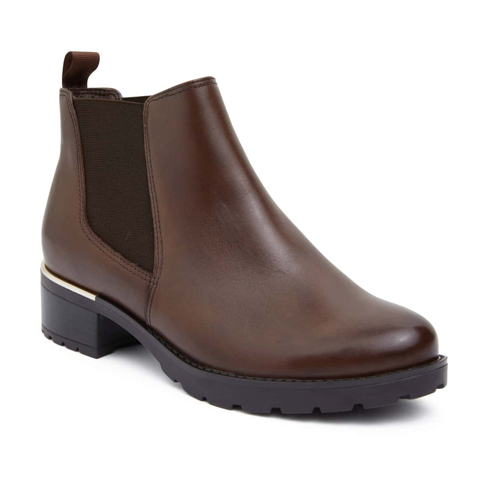 Iowa Boot in Brown Leather | Sandler | Shoe HQ