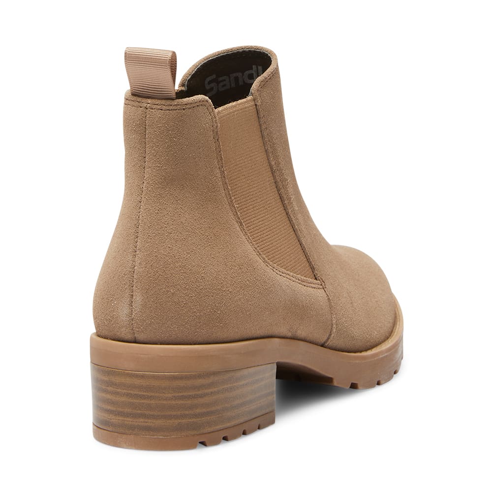 Iowa Boot in Taupe Suede