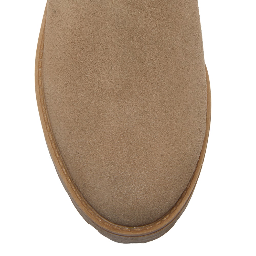 Iowa Boot in Taupe Suede