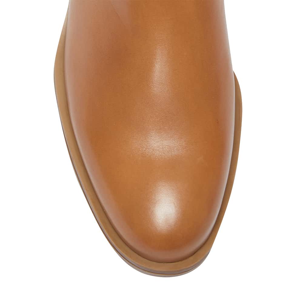 Jackpot Boot in Tan Leather