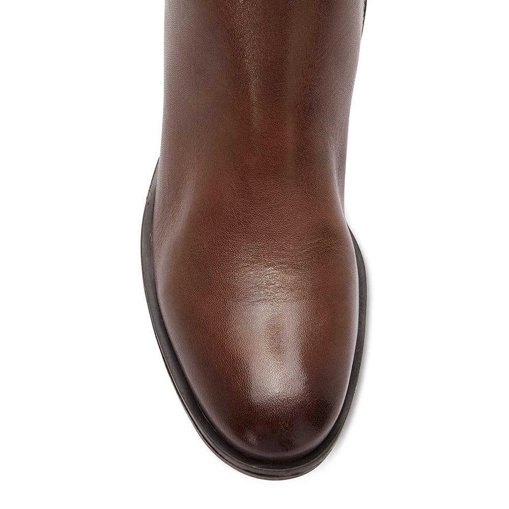 Jenna Boot in Brown Leather