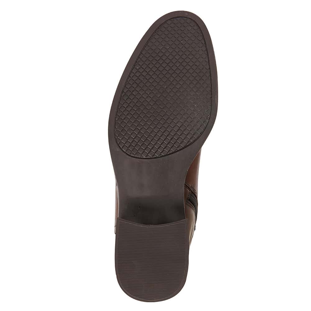 Jenna Boot in Brown Leather