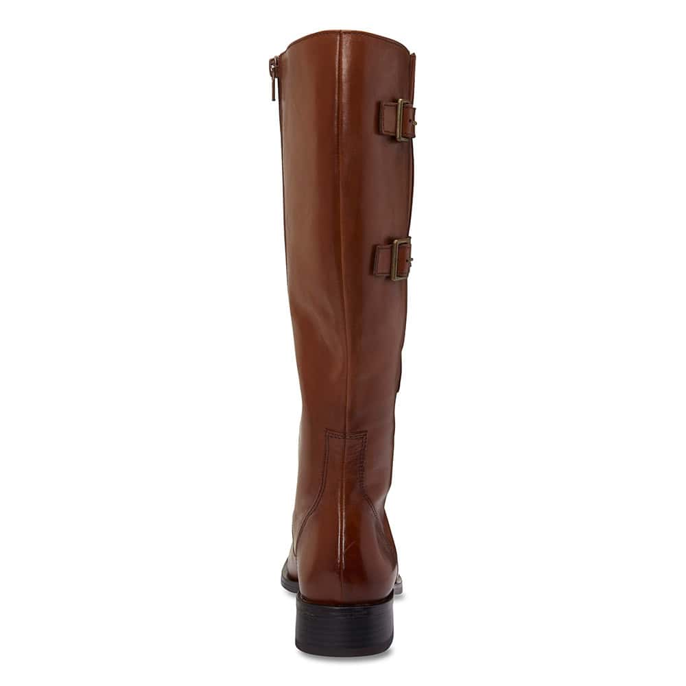 Jerome Boot in Mid Brown Leather