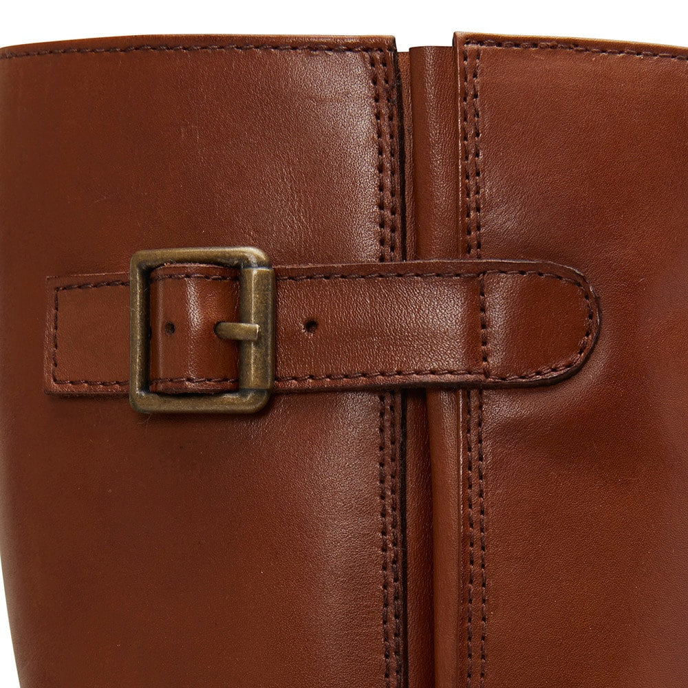 Jerome Boot in Mid Brown Leather Sandler Shoe HQ