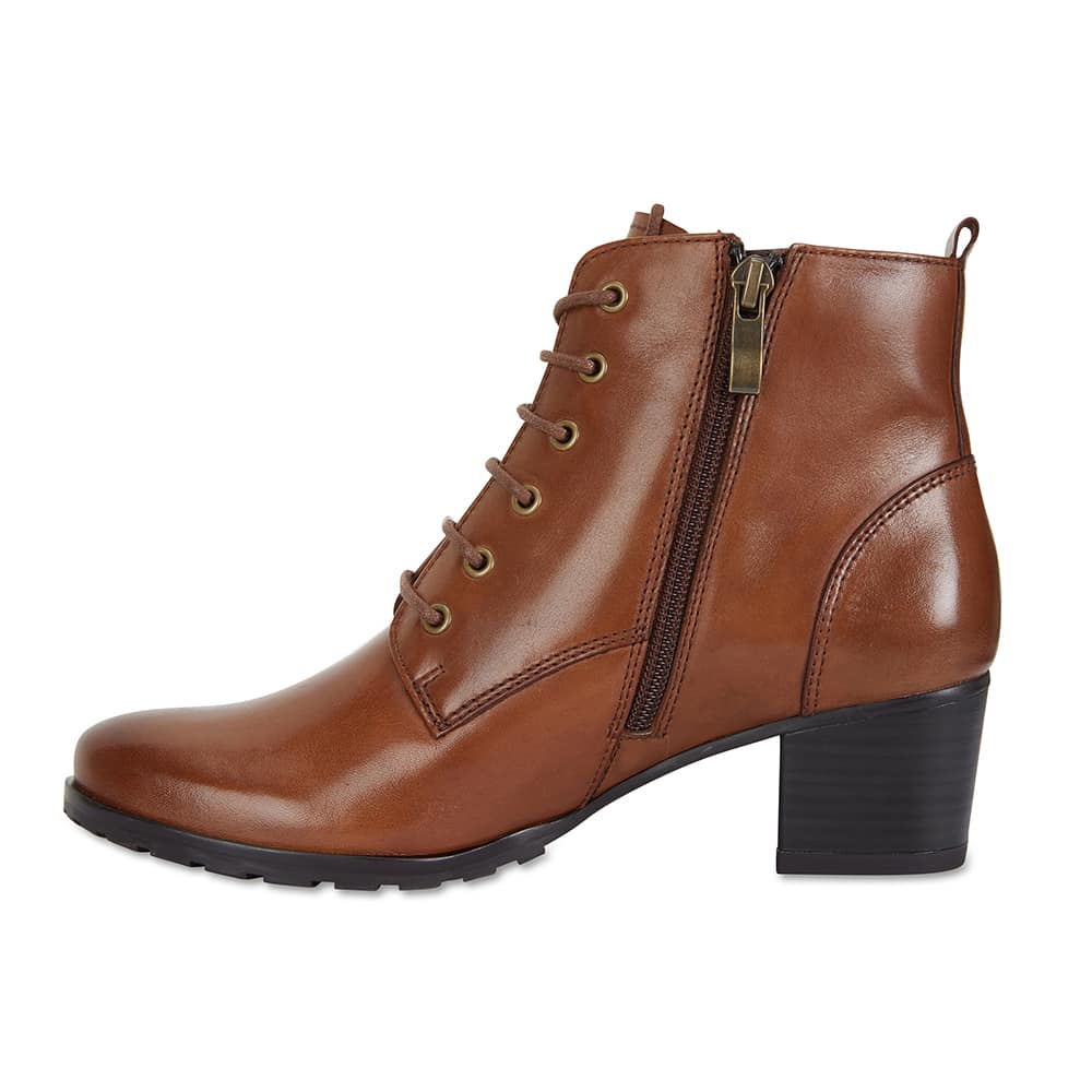 Kakadu Boot in Mid Brown Leather