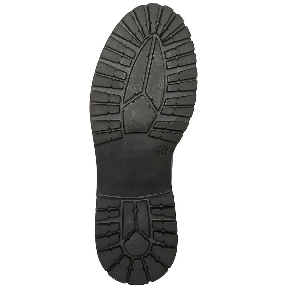 Kandy Loafer in Black Leather