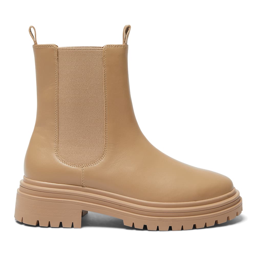Kansas Boot in Camel Leather
