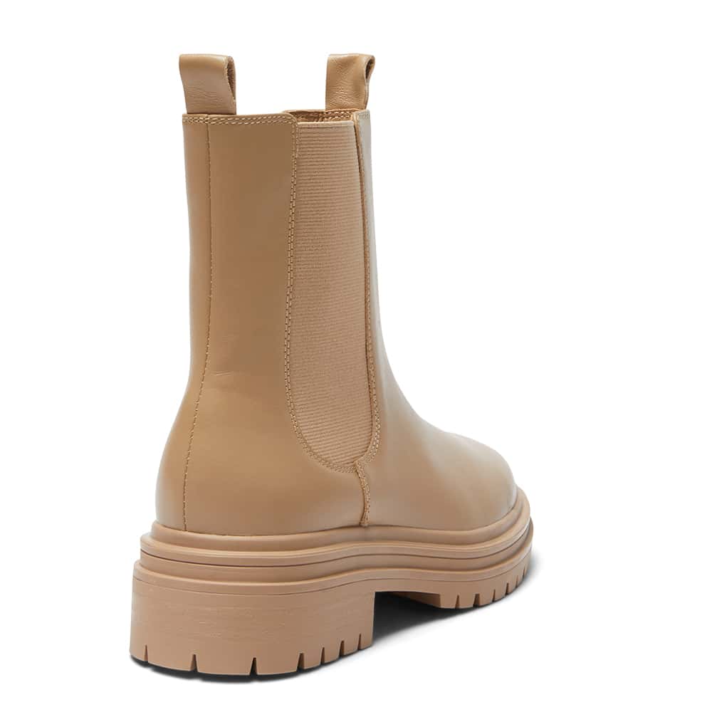 Kansas Boot in Camel Leather