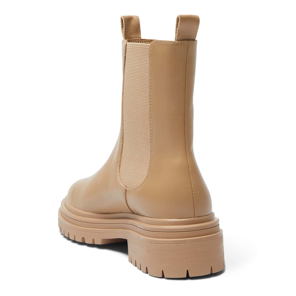 Kansas Boot in Camel Leather