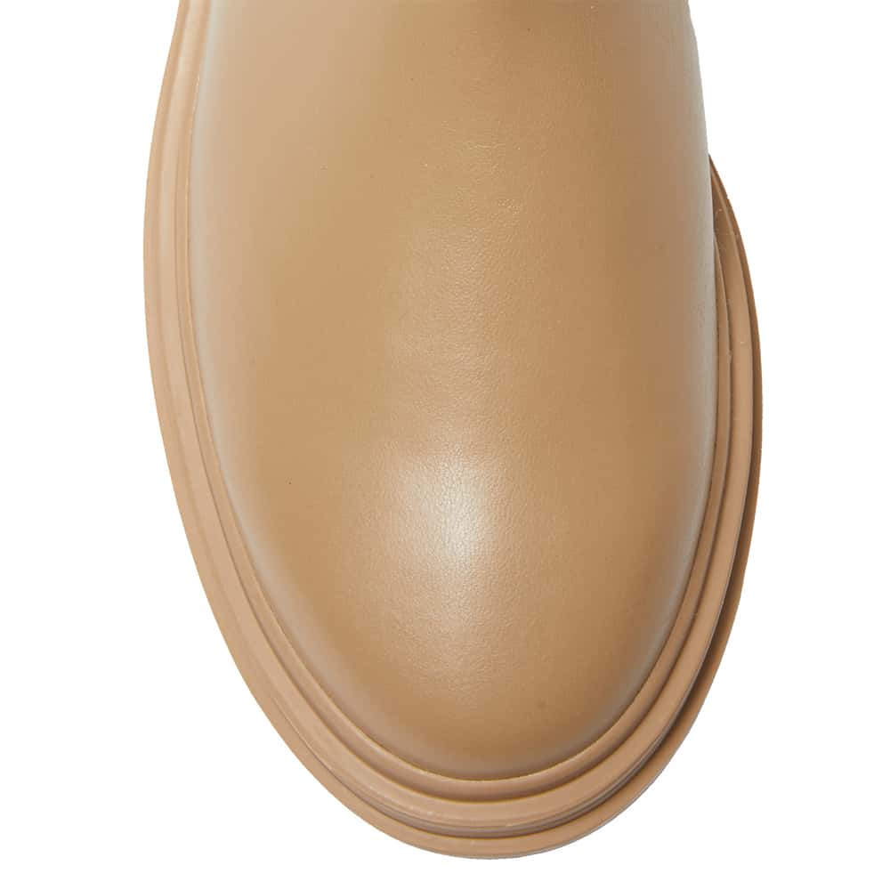 Kansas Boot in Camel Leather