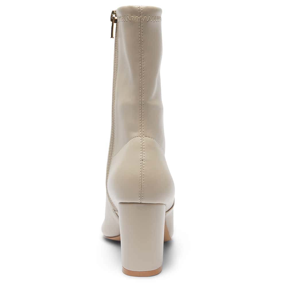 Karly Boot in Nude Stretch Smooth