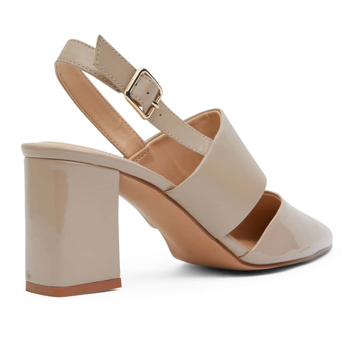 Kitson Heel in Nude Patent