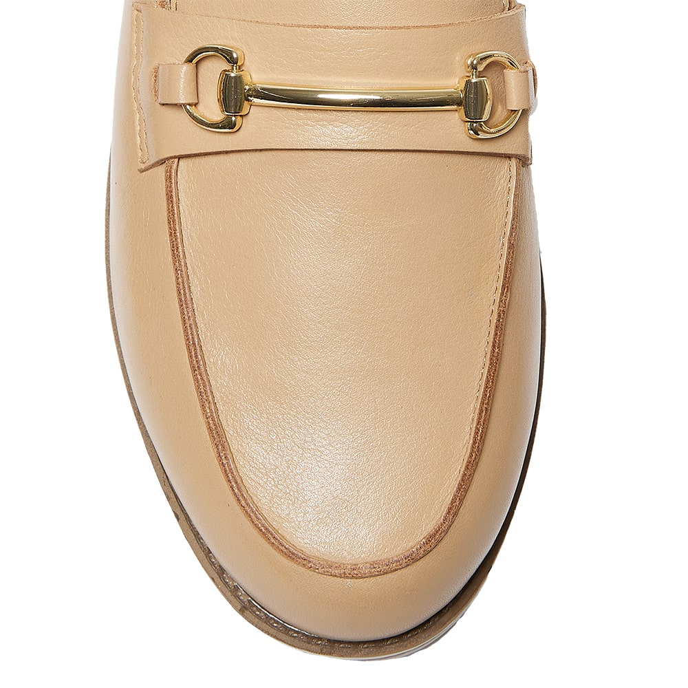 Lena Loafer in Tan Leather
