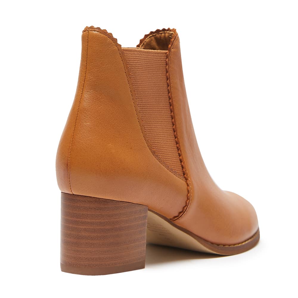 Liam Boot in Tan Leather