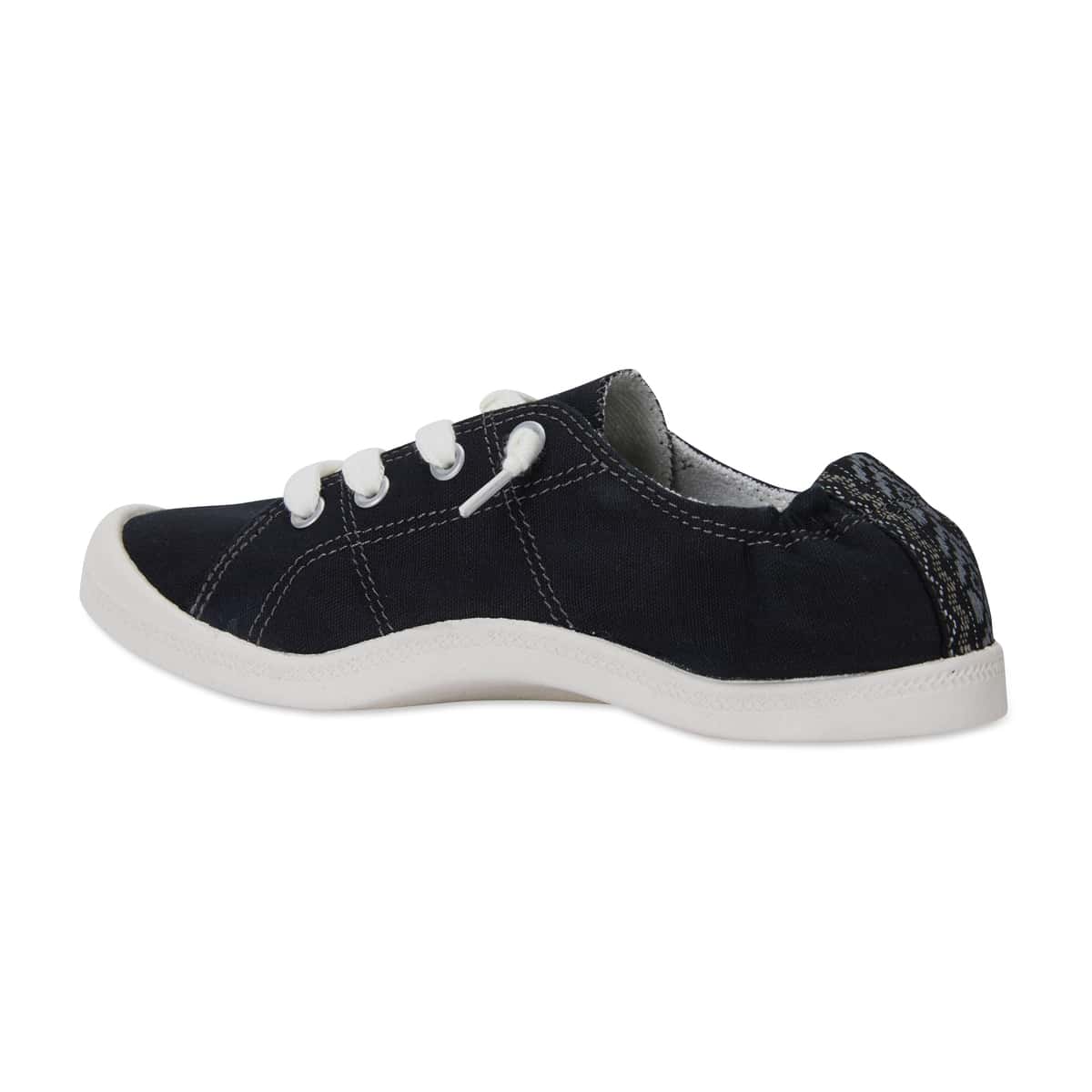 Link Sneaker in Black Fabric