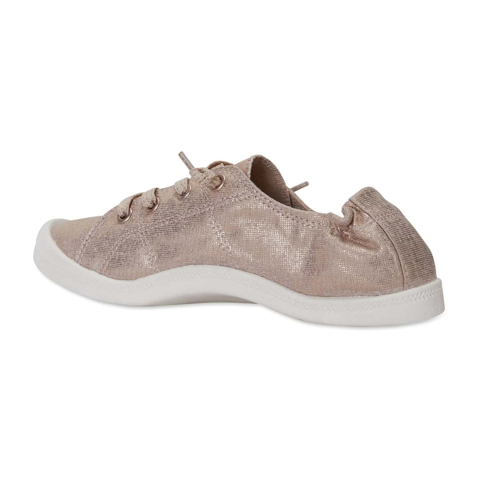 Link Sneaker in Rose Gold Fabric