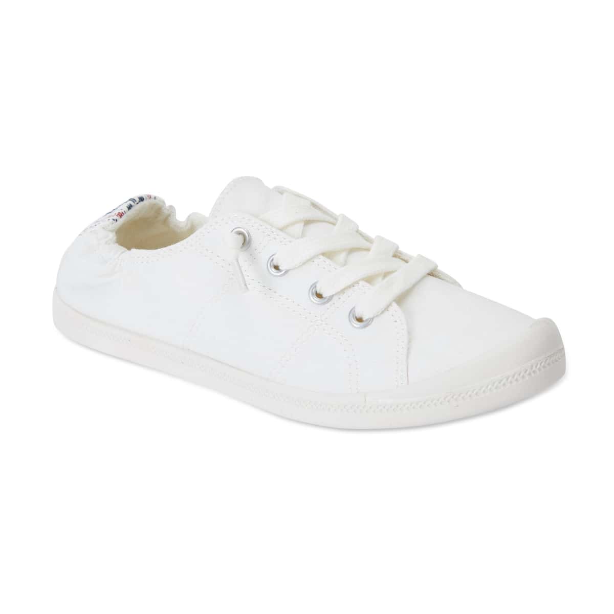 Link Sneaker in White Fabric | Sandler | Shoe HQ