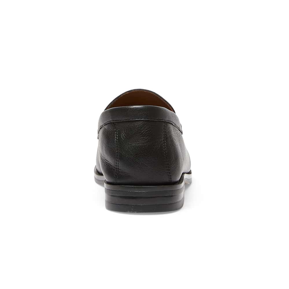 Lola Loafer in Black Leather
