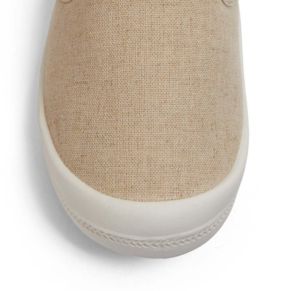 Lucky Sneaker in Natural Fabric