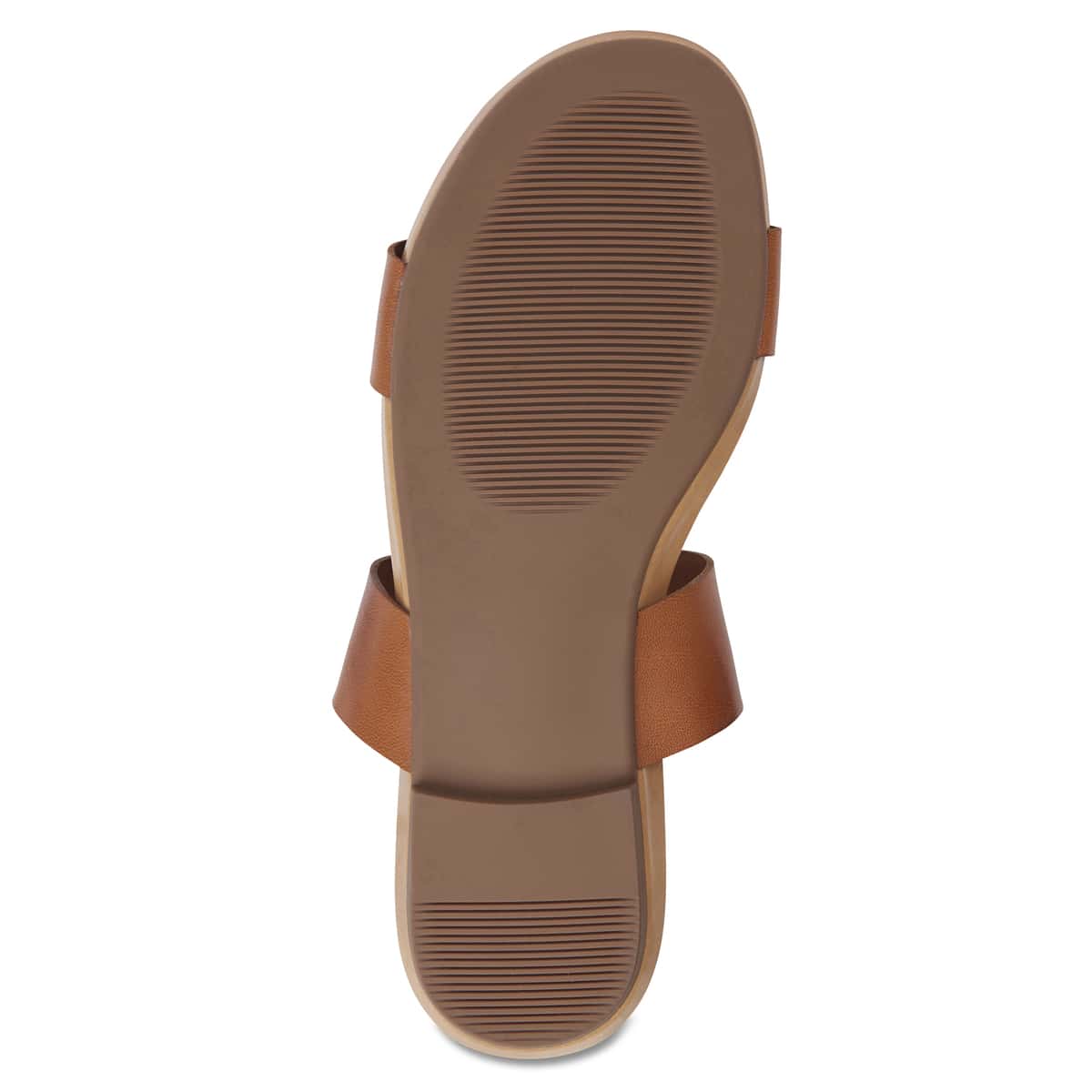 Malibu Sandal in Cognac Leather