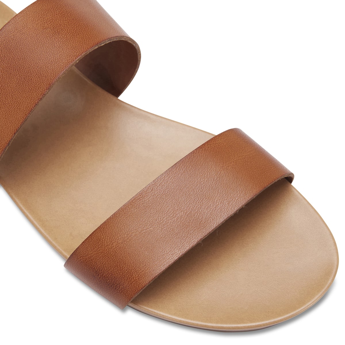 Malibu Sandal in Cognac Leather