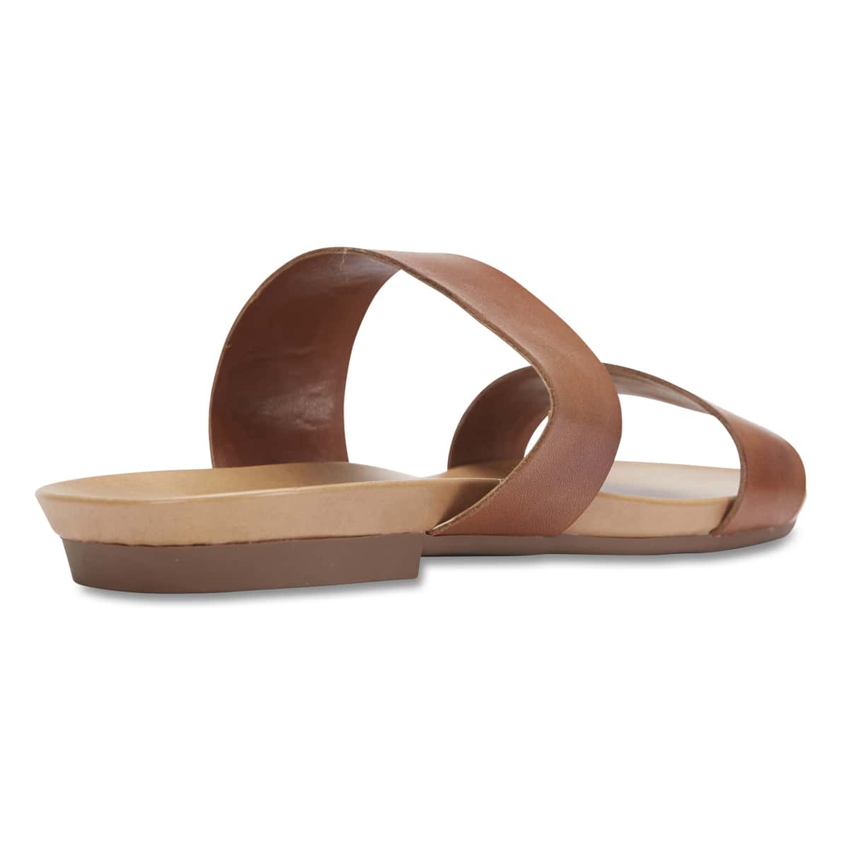 Malibu Sandal in Cognac Leather