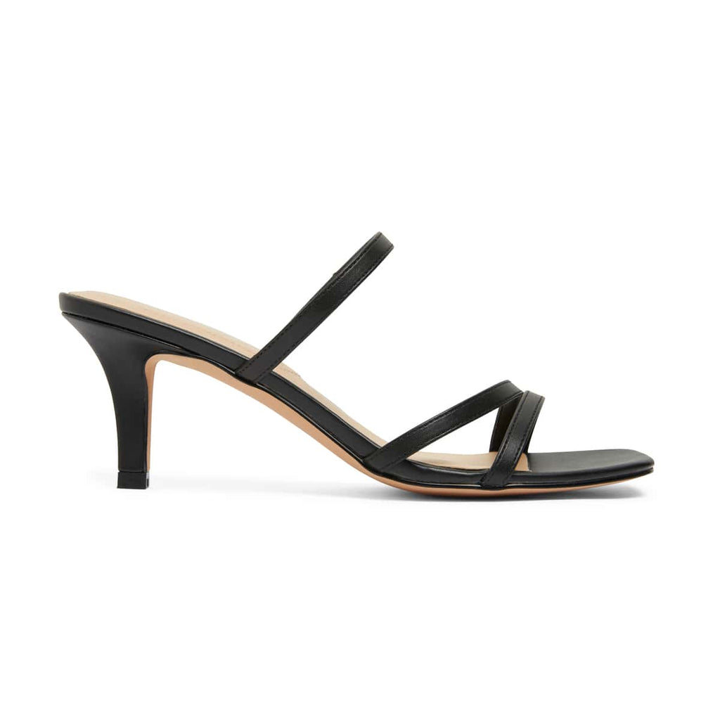 Marilyn Heel in Black Smooth | Sandler | Shoe HQ