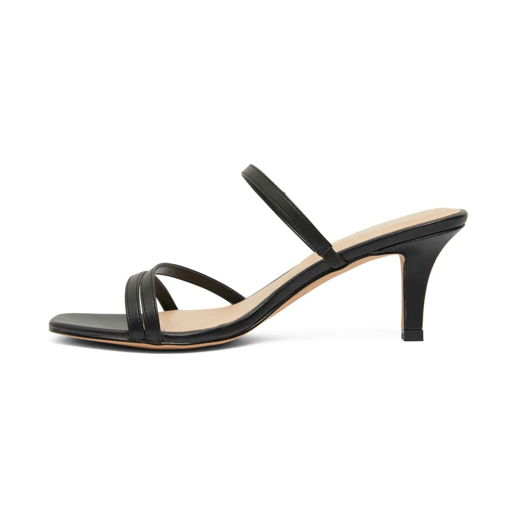 Marilyn Heel in Black Smooth | Sandler | Shoe HQ
