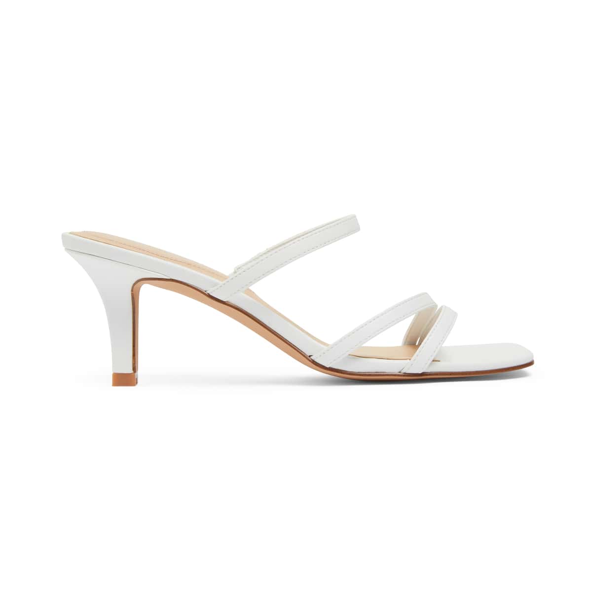Marilyn Heel in White Smooth