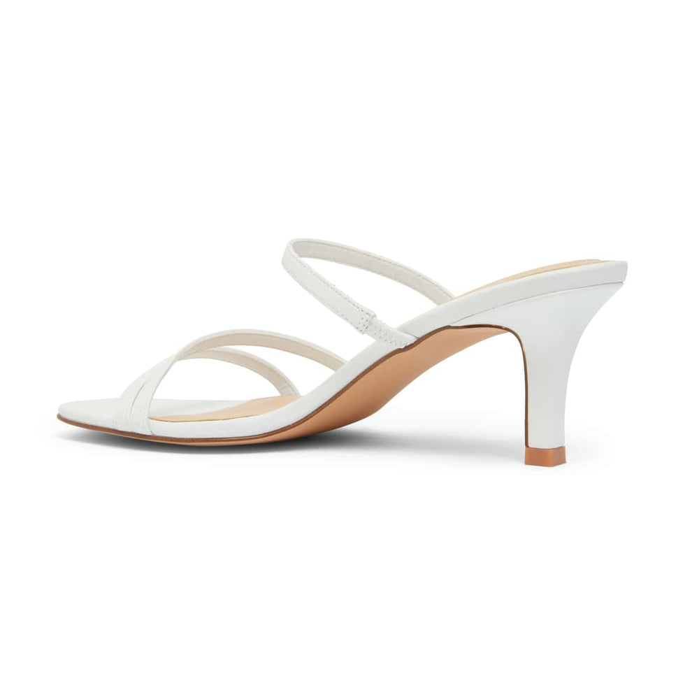 Marilyn Heel in White Smooth
