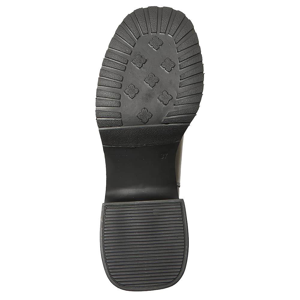 Mason Boot in Black Leather