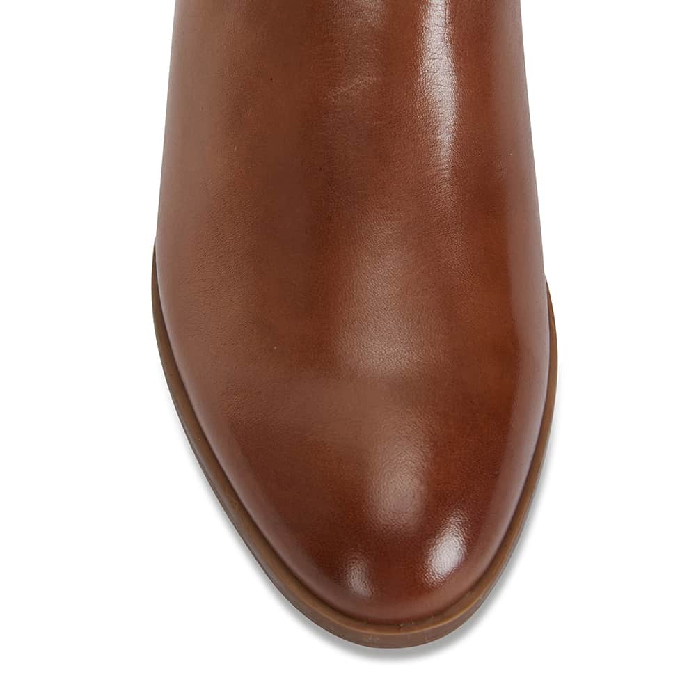 Miller Boot in Mid Brown Leather